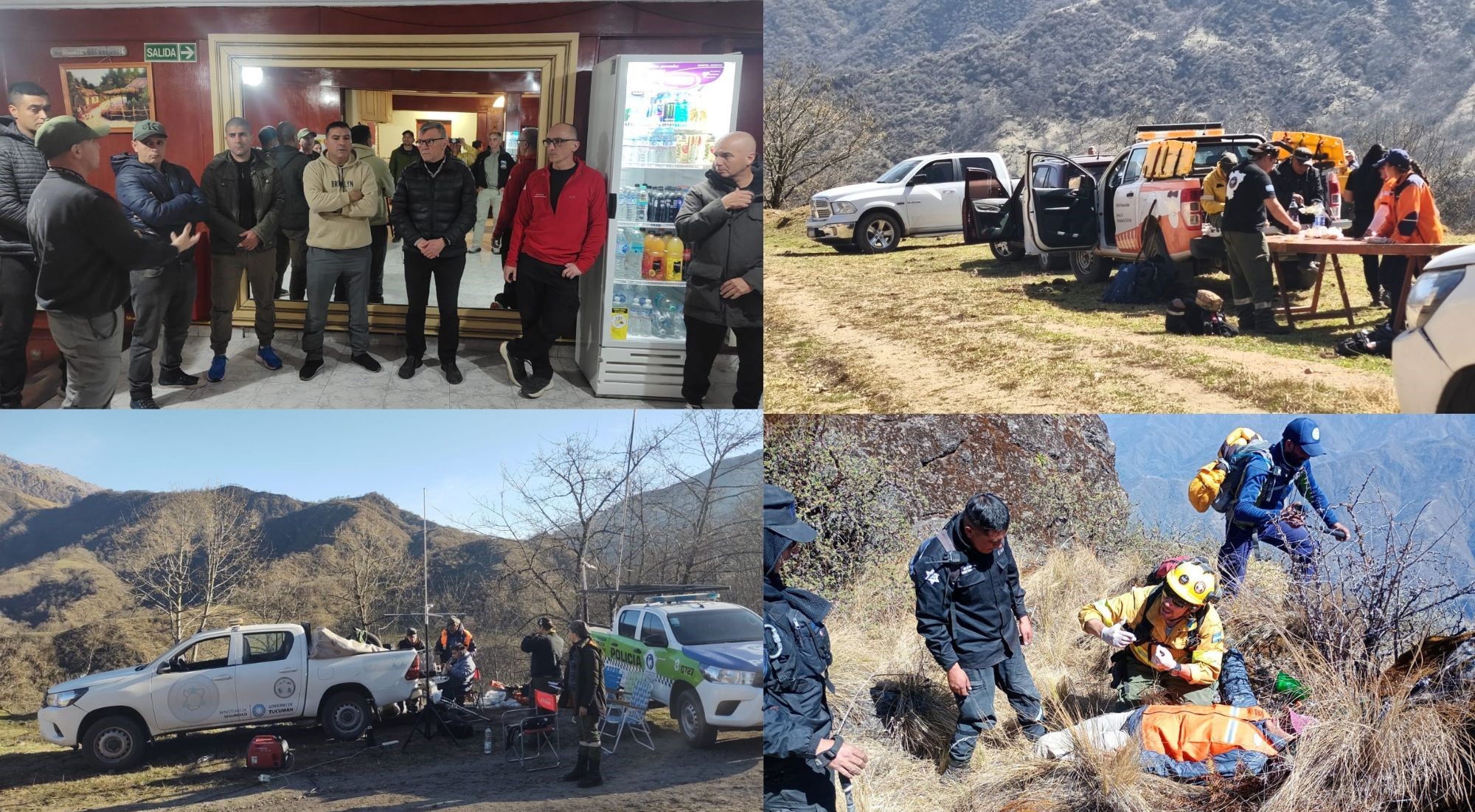 Simulacro de Búsqueda y Rescate en Alta Montaña.