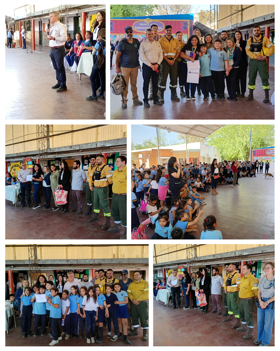 Premios por el concurso del Ministerio de Educación de la Provincia