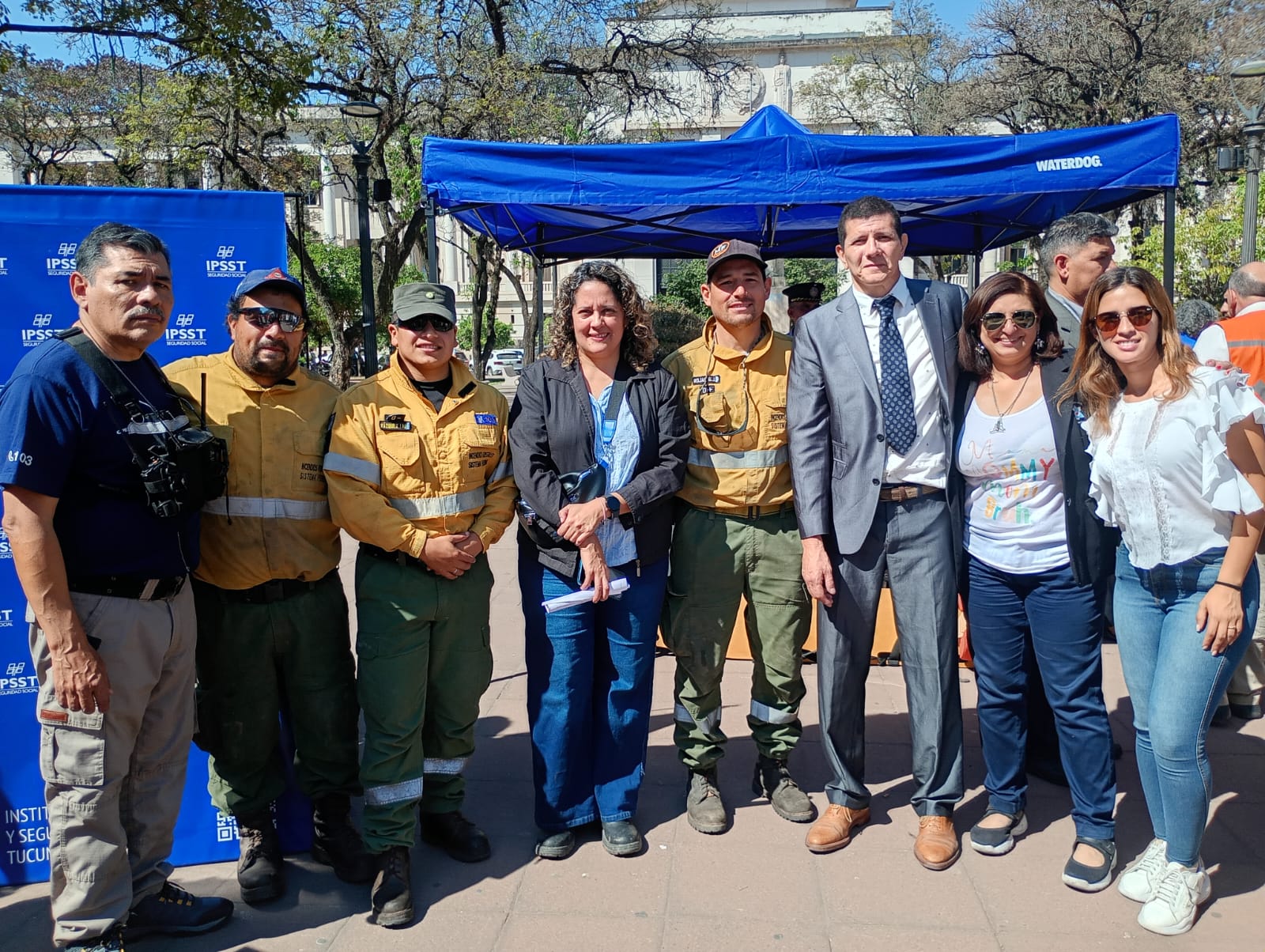 Simulacro de Evacuación y Respuesta ante Emergencias en la Casa Central del Instituto de Previsión y Seguridad Social de Tucumán (IPSST).