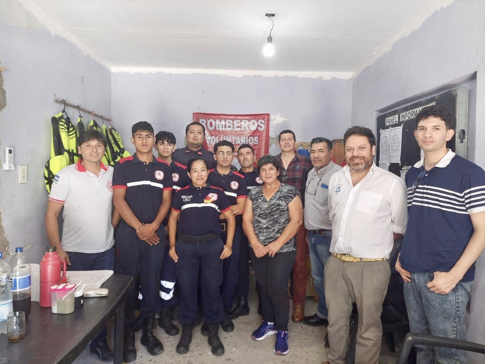 Inspección al Cuartel de Bomberos Voluntarios de La Trinidad