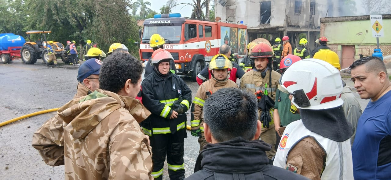 Explosión en un depósito de garrafas en la ciudad de Famaillá