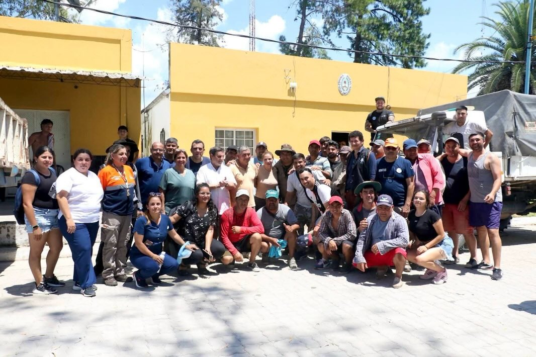 Asistencia a familias afectadas en Villa Chicligasta