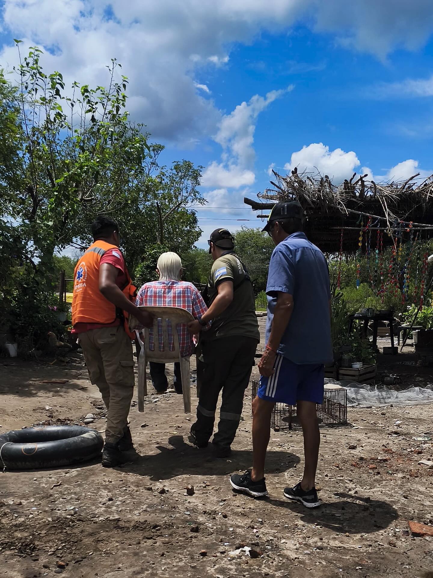 Asistencia a localidades aisladas en el interior provincial