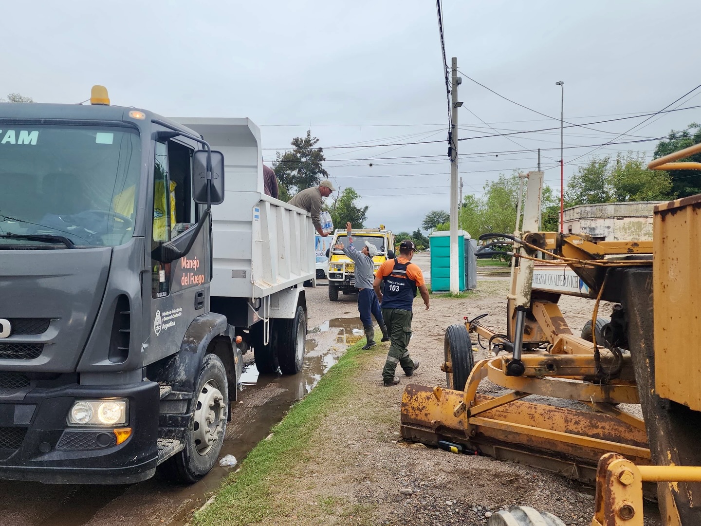 Relevamiento y asistencia en zona Las Ánimas
